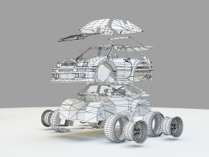 mini car 3D 모델
