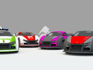 mini car 1 3Dモデル