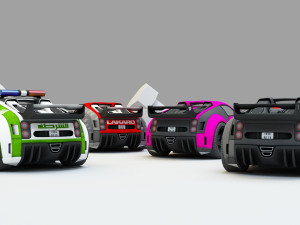 mini car 1 3Dモデル