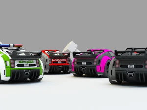 mini car 1 3D Model