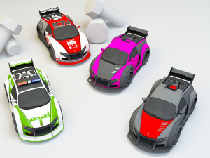 mini car 1 3Dモデル