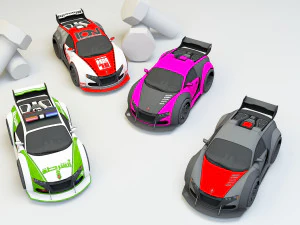 mini car 1 3D Model