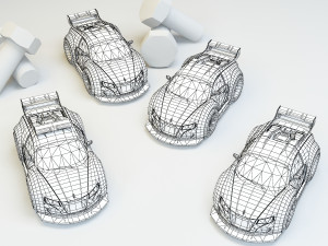 mini car 1 3Dモデル