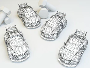 mini car 1 3D Model
