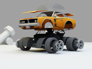 mini car 2 3Dモデル