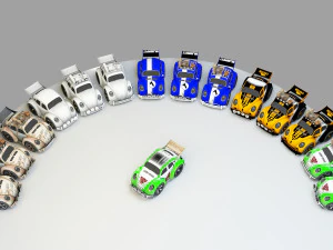 mini car 3 3D Model