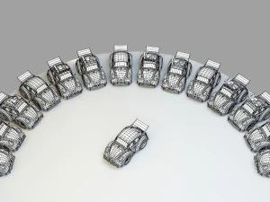 mini car 3 3D Model
