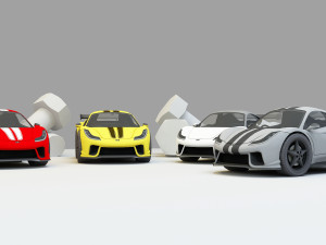 mini car 4 3D 모델