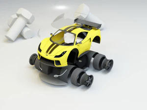 mini car 4 3D Model