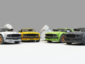mini car 5 3D 모델