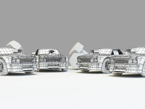 mini car 5 Modèle 3D