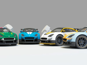 mini car 6 3D 모델