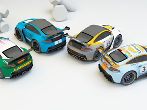 mini car 6 3Dモデル