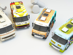mini car 10 3D मॉडल