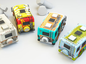 mini car 10 3D मॉडल