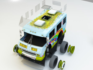 mini car 10 3D मॉडल