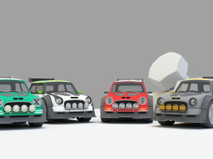 mini car 11 3D 모델