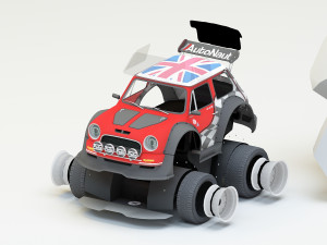 mini car 11 3D Model