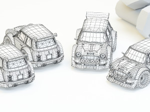 mini car 11 3D Model