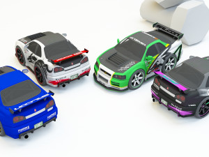 mini car 12 3D Модель