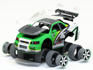 mini car 12 3D Модель