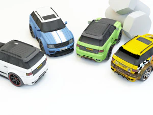 mini car 13 3D Model