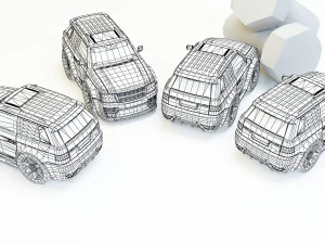 mini car 13 3D Model