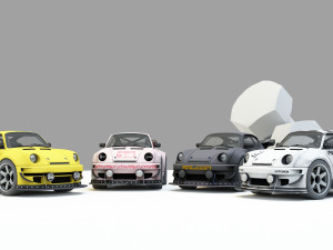 mini car 14 3D 모델