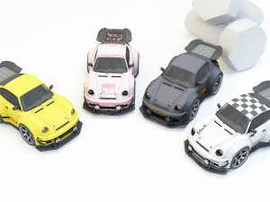 mini car 14 3D Model