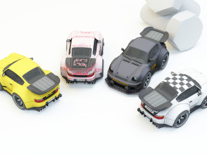 mini car 14 3D Model