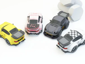 mini car 14 3D Model