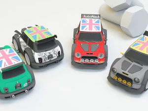 collection mini car 3D Model