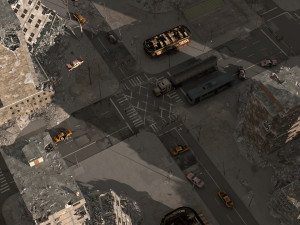 destroy city 2020 3D Modell