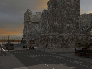 destroy city 2020 3D Modell