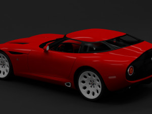 2011 alfa romeo tz3 Model 3D