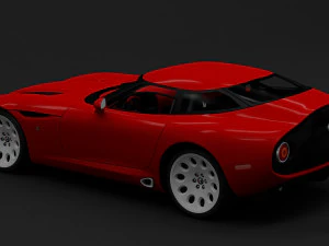 2011 alfa romeo tz3 3D Model