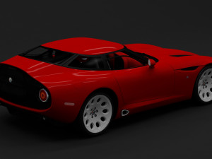 2011 alfa romeo tz3 Model 3D