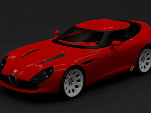2011 alfa romeo tz3 3D Model
