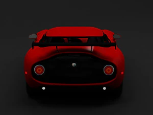 2011 alfa romeo tz3 3D Model