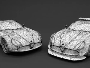 2011 alfa romeo tz3 3D Model