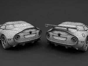 2011 alfa romeo tz3 3D Model