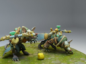 league of legends twitch 3D 模型