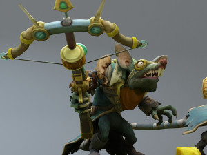 league of legends twitch 3D 模型