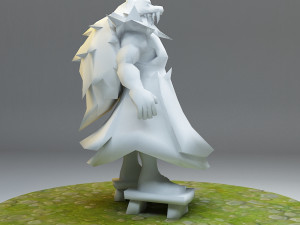 league of legends udyr Modelo 3D