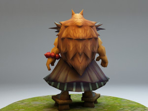 league of legends udyr Modelo 3D