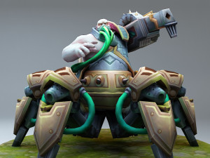 league of legends urgot 3D-Modell