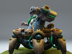 league of legends urgot Modèle 3D