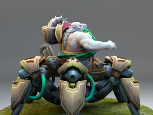 league of legends urgot Modèle 3D