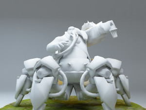 league of legends urgot Modèle 3D