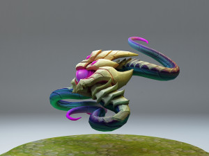 league of legends velkoz Modelo 3D